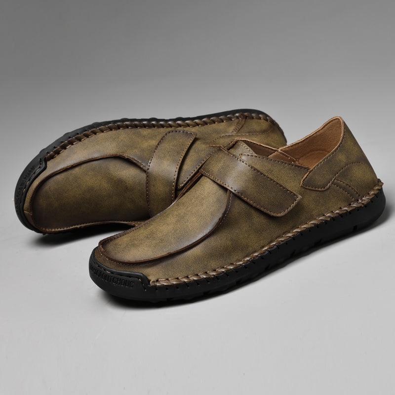 Mocassins italiens en cuir pour hommes | F2289