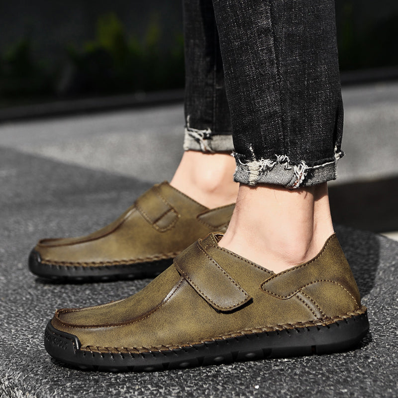 Mocassins italiens en cuir pour hommes | F2289