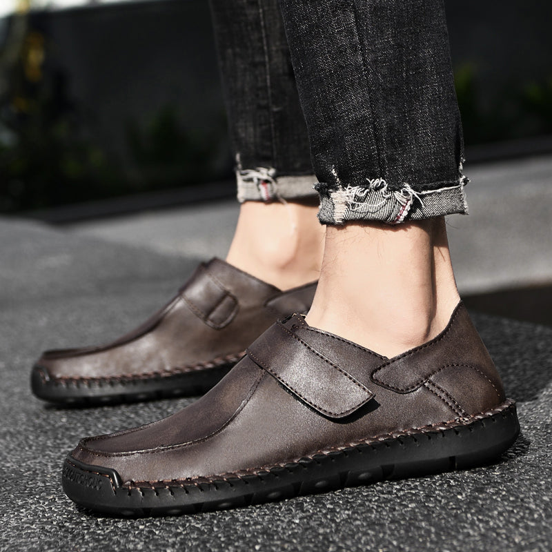 Mocassins italiens en cuir pour hommes | F2289