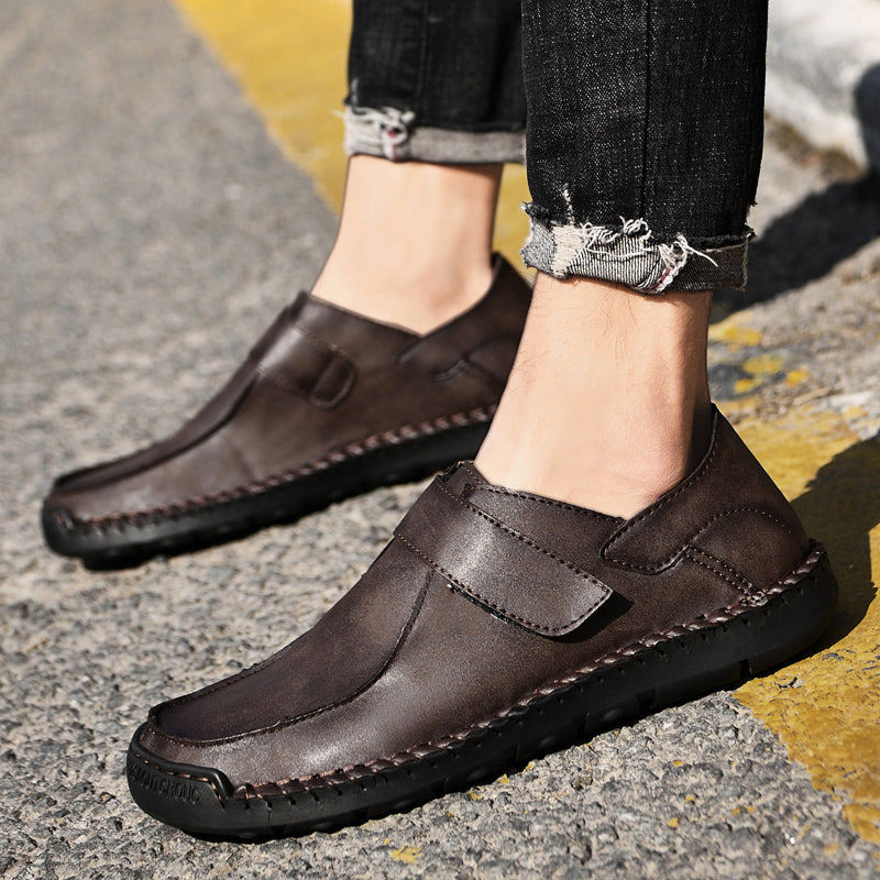 Mocassins italiens en cuir pour hommes | F2289