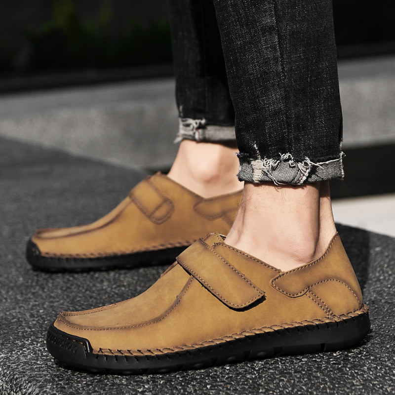 Mocassins italiens en cuir pour hommes | F2289