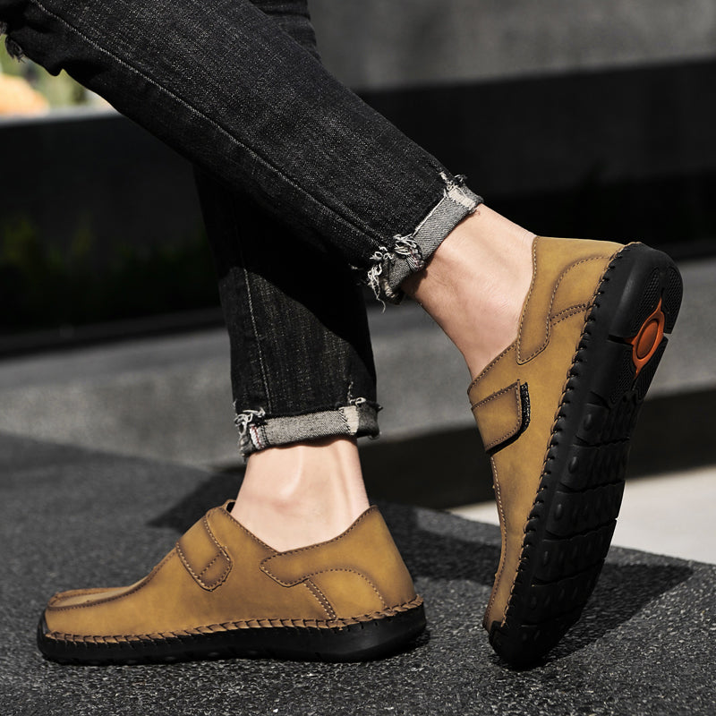 Mocassins italiens en cuir pour hommes | F2289