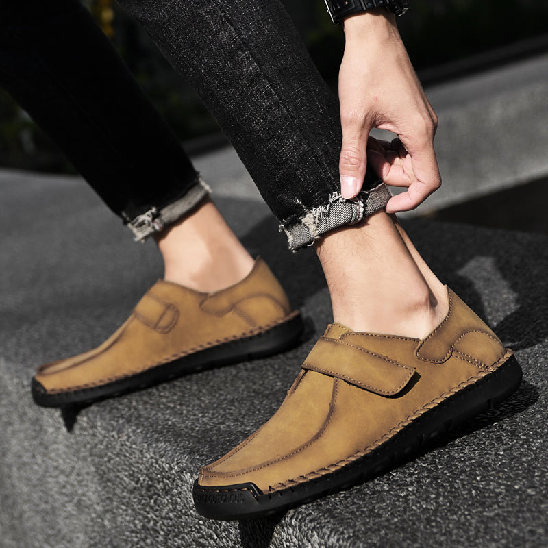 Mocassins italiens en cuir pour hommes | F2289