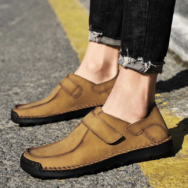 Mocassins italiens en cuir pour hommes | F2289