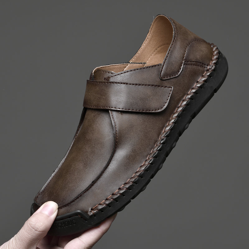 Mocassins italiens en cuir pour hommes | F2289