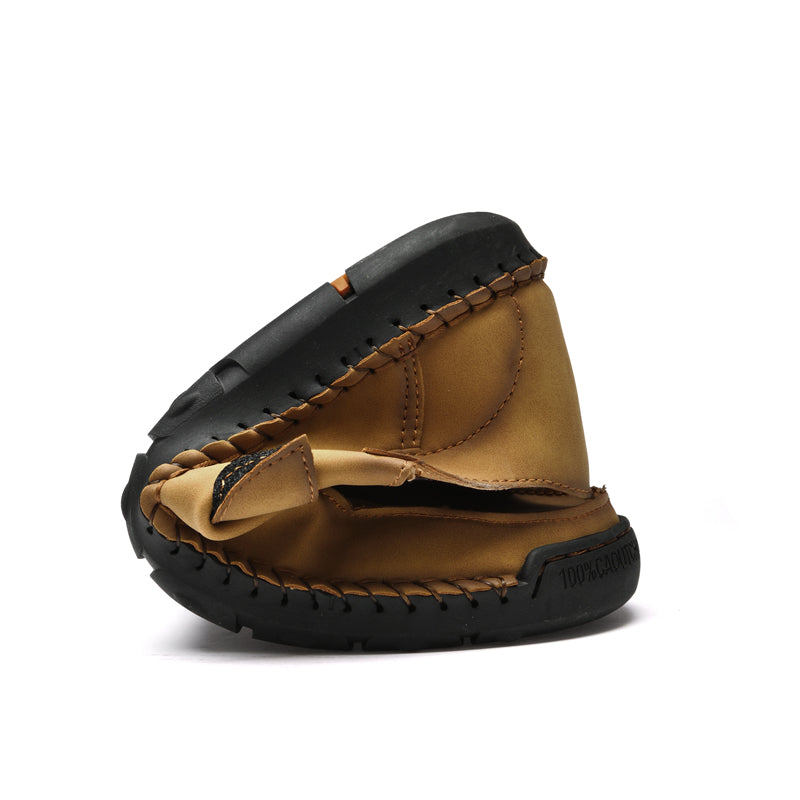 Mocassins italiens en cuir pour hommes | F2289
