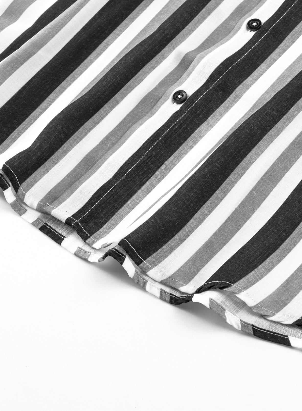 Camicie a righe a maniche lunghe casual da uomo con bottoni | MC255371