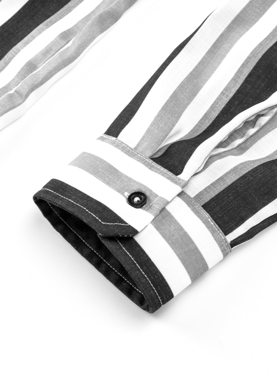 Camicie a righe a maniche lunghe casual da uomo con bottoni | MC255371