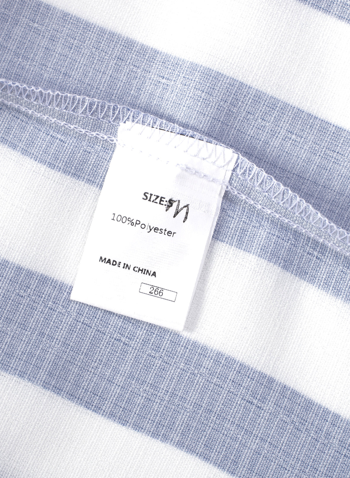 Camicie da spiaggia casual a righe in cotone e lino con bottoni a maniche lunghe da uomo | MC255371-7019