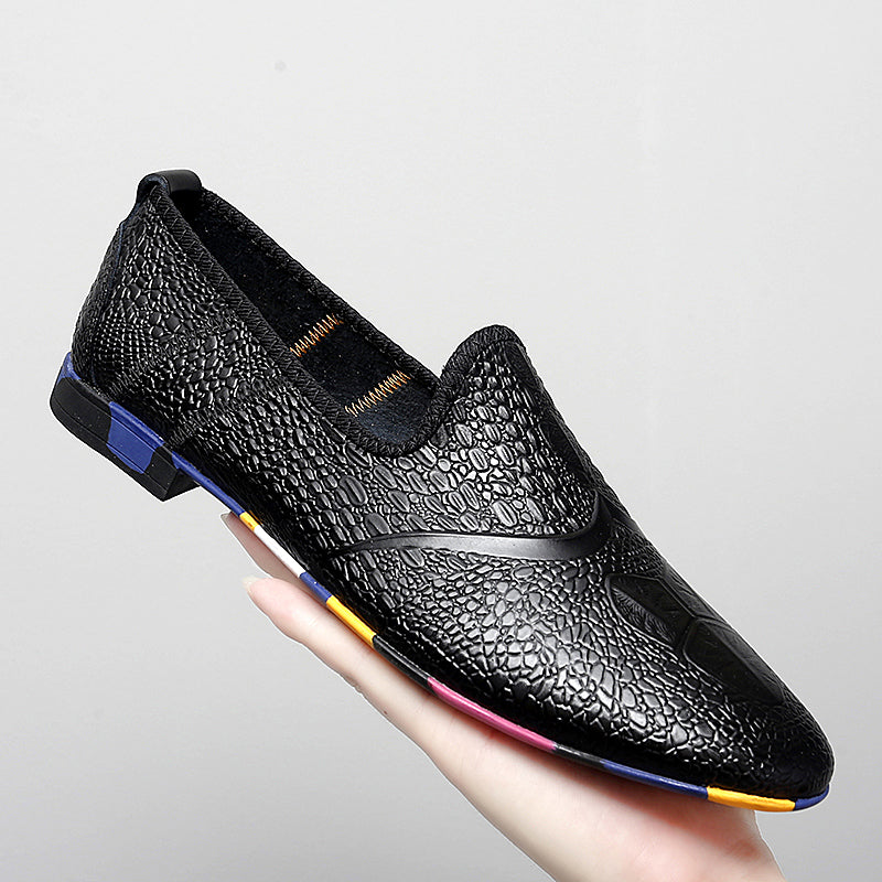 Mocassini da uomo in pelle, comodi e casual | 2093