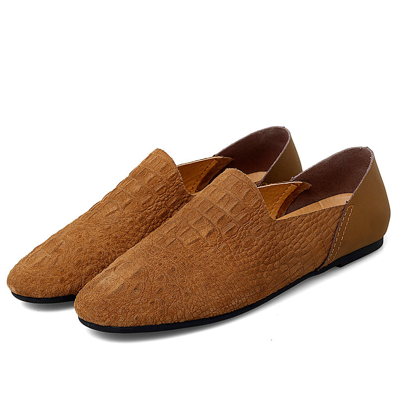 Scarpe da uomo in pelle con punta rotonda britannica | 2025