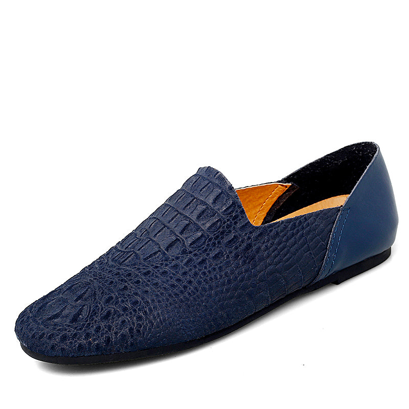 Scarpe da uomo in pelle con punta rotonda britannica | 2025
