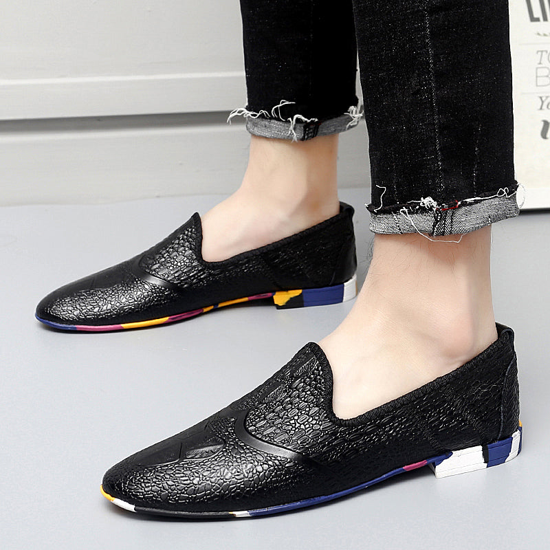 Mocassini da uomo in pelle, comodi e casual | 2093