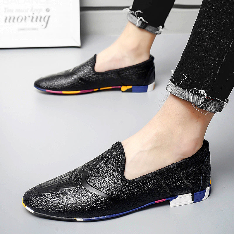 Mocassini da uomo in pelle, comodi e casual | 2093