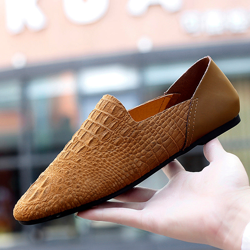 Scarpe da uomo in pelle con punta rotonda britannica | 2025