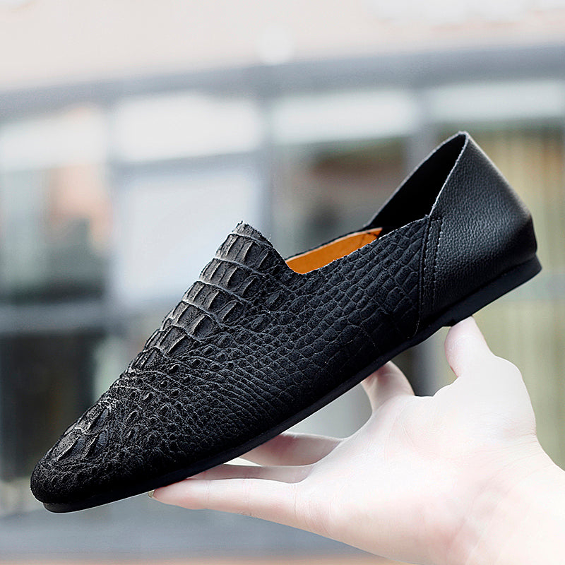 Scarpe da uomo in pelle con punta rotonda britannica | 2025