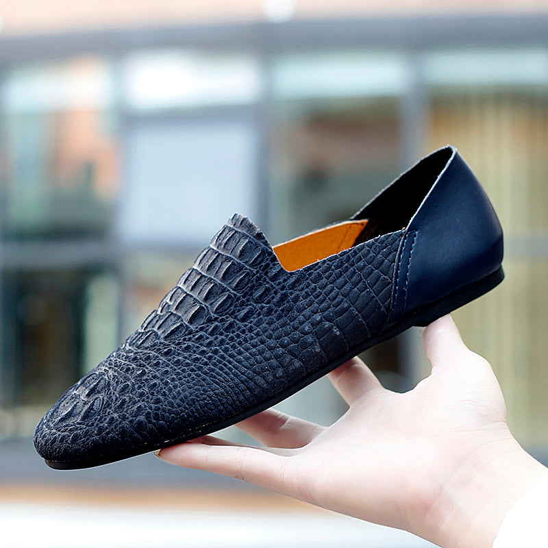 Scarpe da uomo in pelle con punta rotonda britannica | 2025