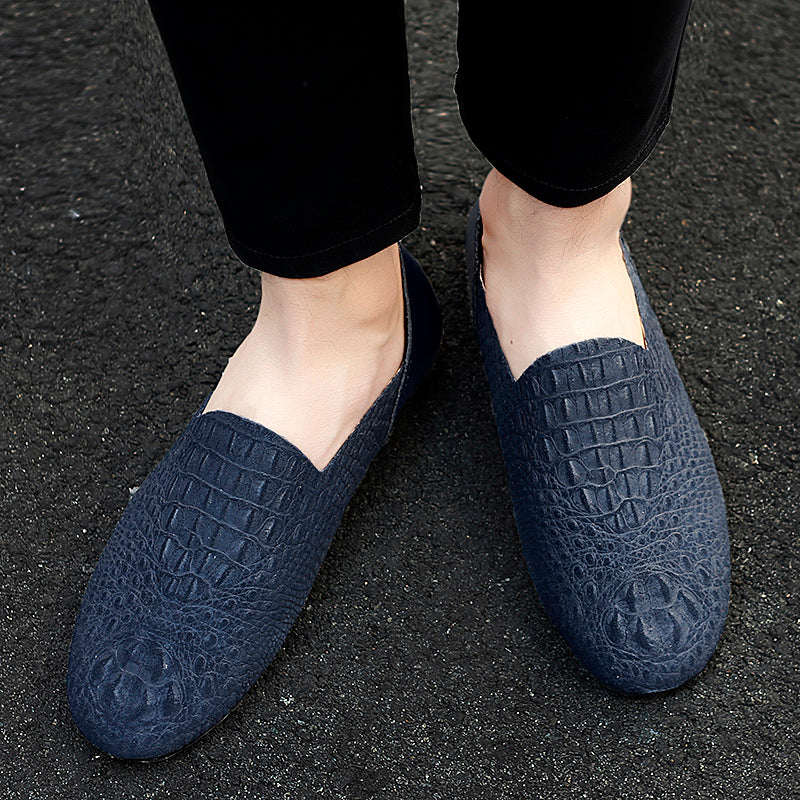 Scarpe da uomo in pelle con punta rotonda britannica | 2025