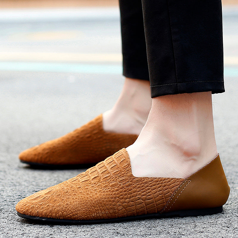 Scarpe da uomo in pelle con punta rotonda britannica | 2025