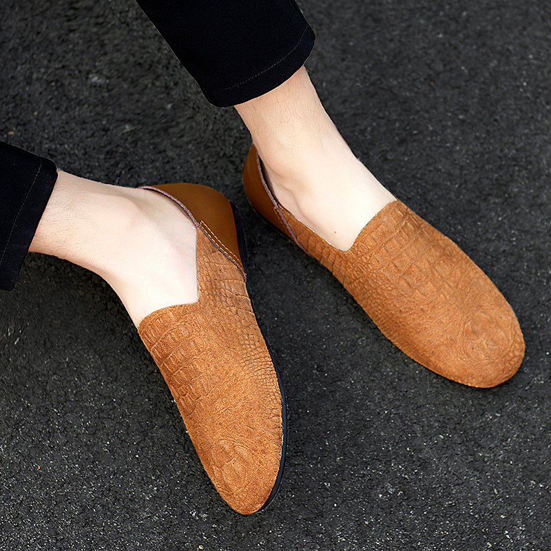 Scarpe da uomo in pelle con punta rotonda britannica | 2025
