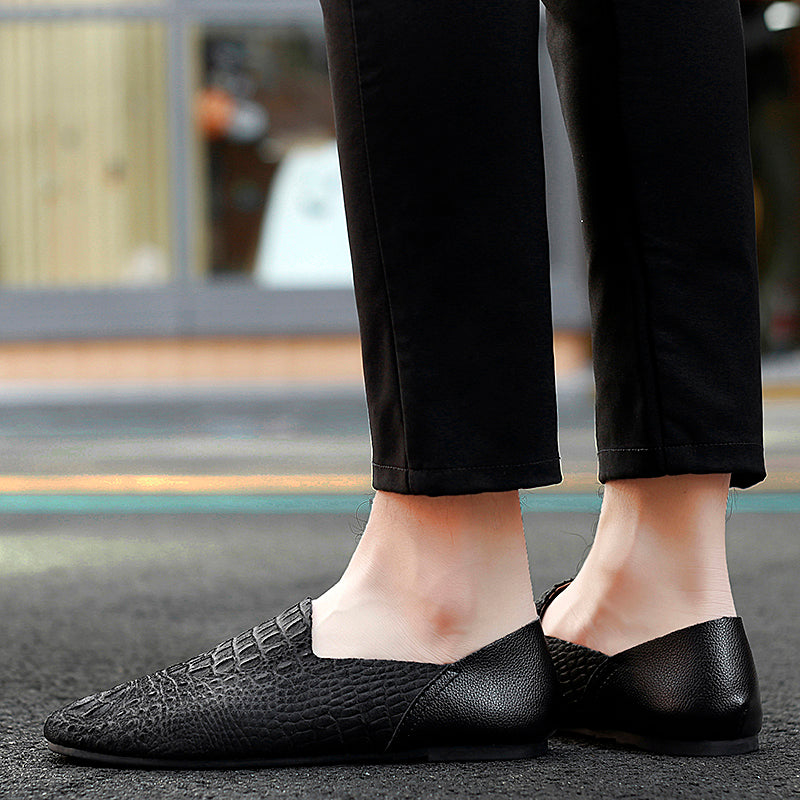 Scarpe da uomo in pelle con punta rotonda britannica | 2025