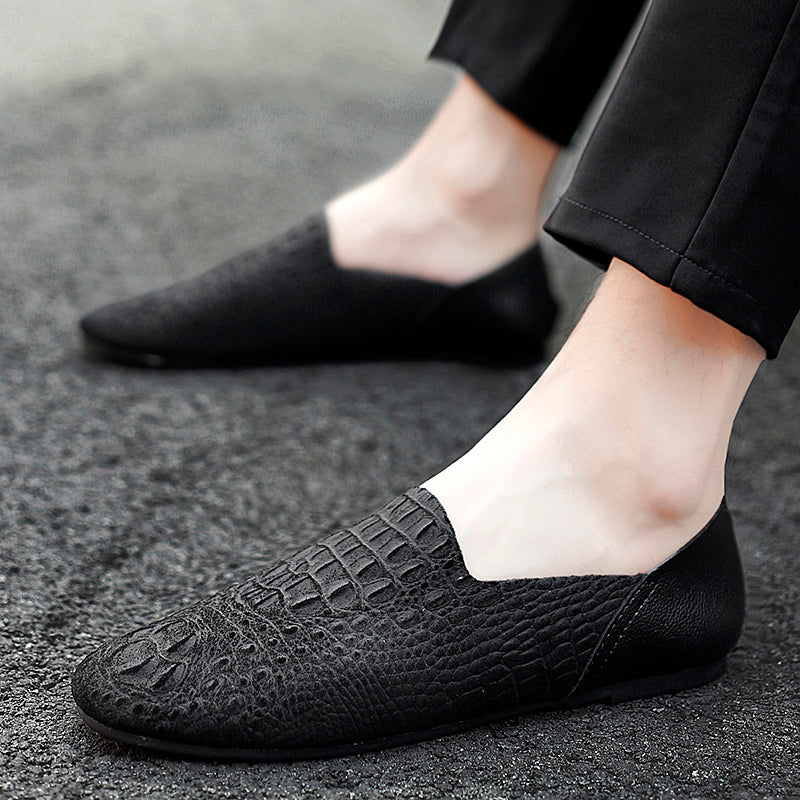 Scarpe da uomo in pelle con punta rotonda britannica | 2025