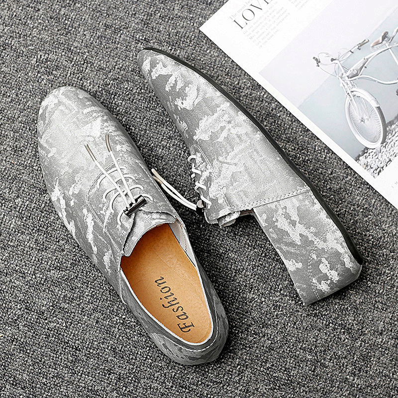 Chaussures plates à bout pointu pour hommes, style décontracté, pour soirée, formelles | 2028