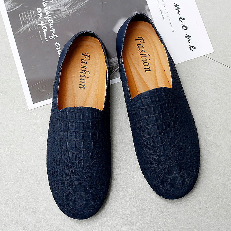Scarpe da uomo in pelle con punta rotonda britannica | 2025