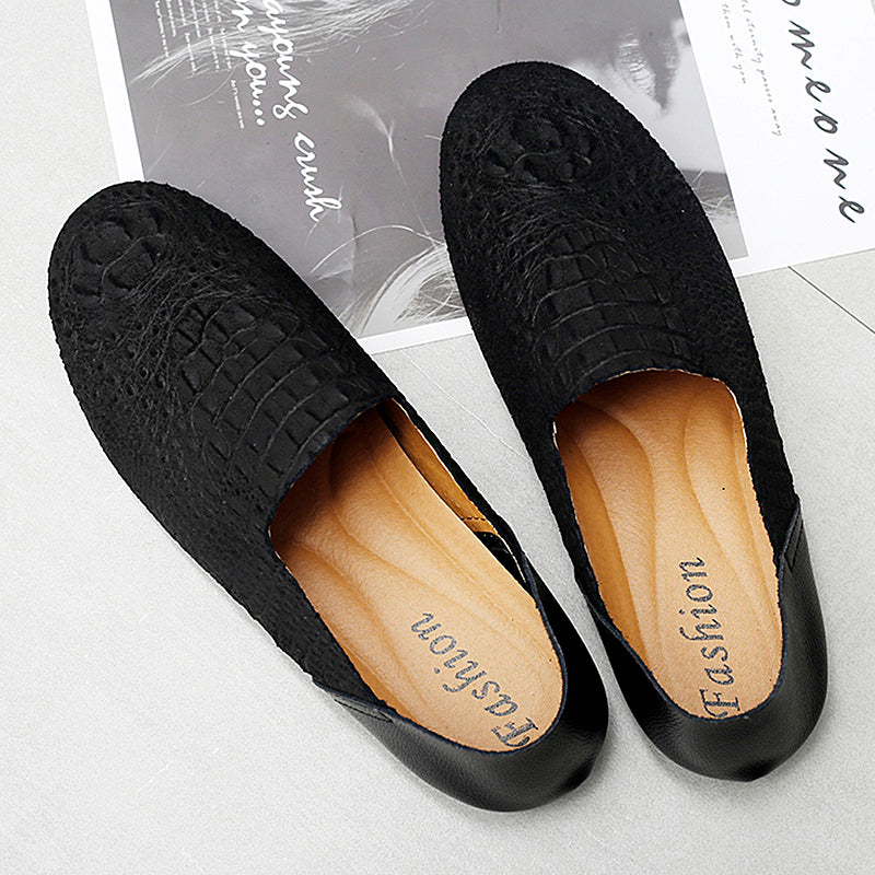 Scarpe da uomo in pelle con punta rotonda britannica | 2025