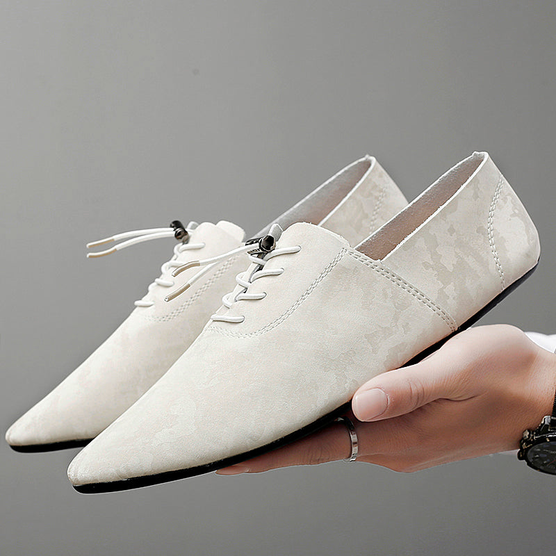 Chaussures plates à bout pointu pour hommes, style décontracté, pour soirée, formelles | 2028