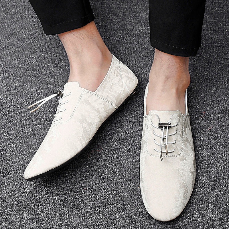Chaussures plates à bout pointu pour hommes, style décontracté, pour soirée, formelles | 2028
