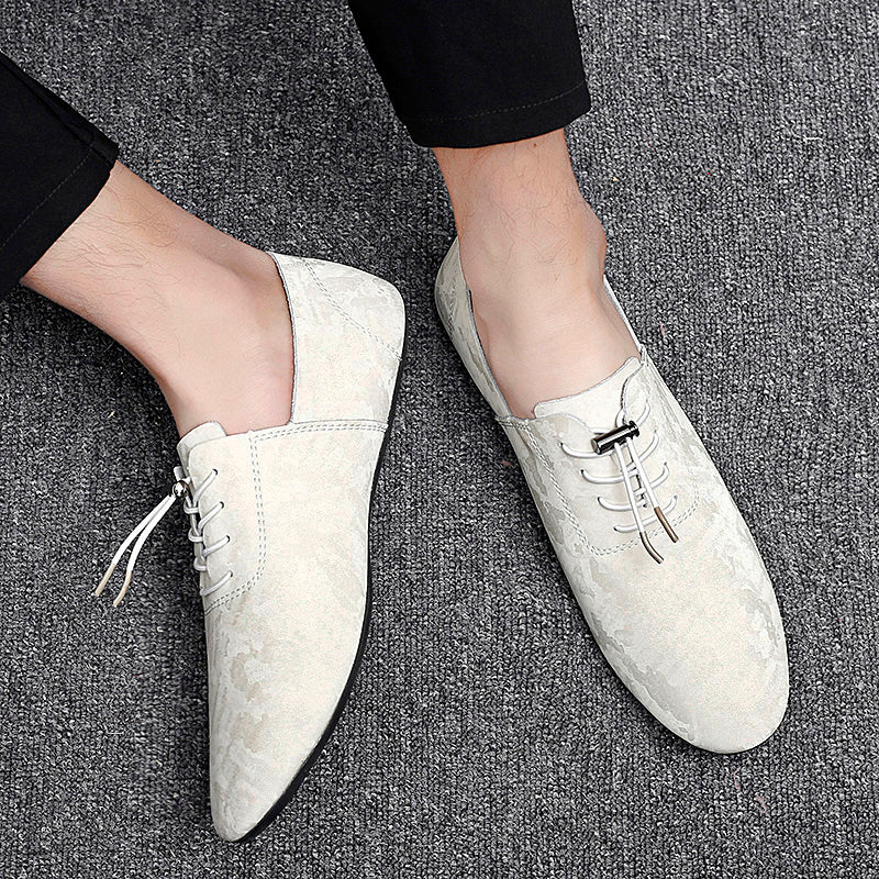 Chaussures plates à bout pointu pour hommes, style décontracté, pour soirée, formelles | 2028