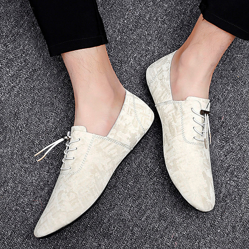 Chaussures plates à bout pointu pour hommes, style décontracté, pour soirée, formelles | 2028