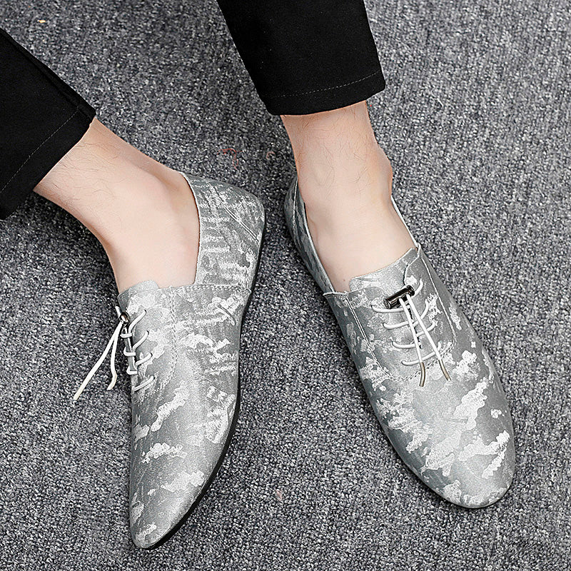 Chaussures plates à bout pointu pour hommes, style décontracté, pour soirée, formelles | 2028