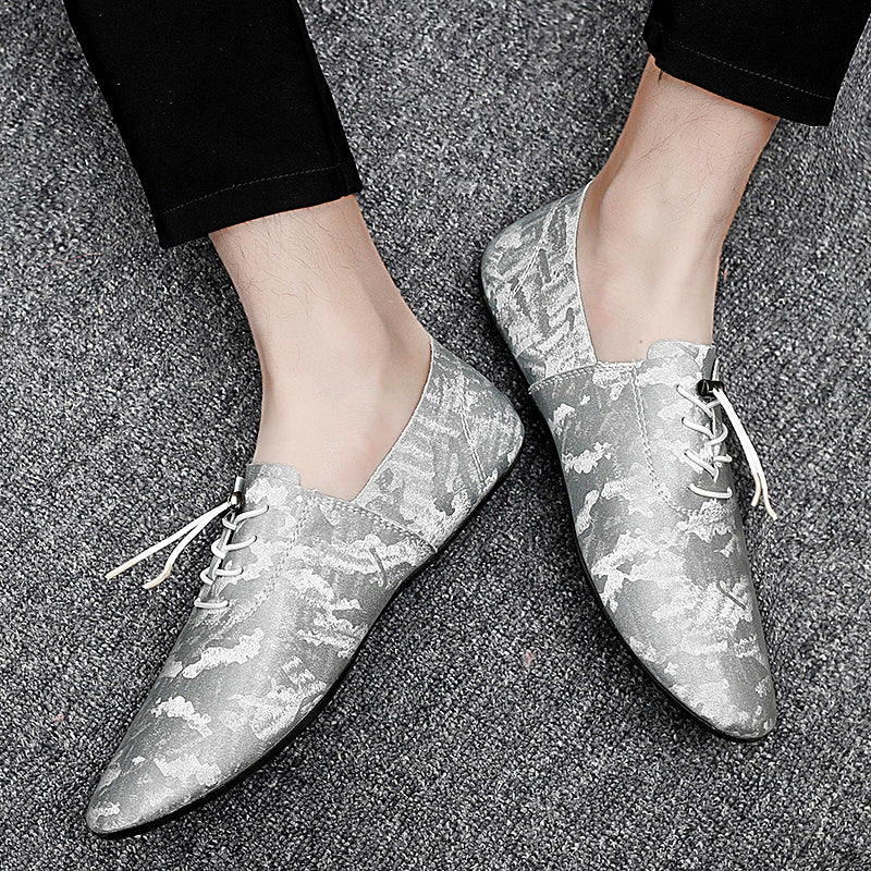 Chaussures plates à bout pointu pour hommes, style décontracté, pour soirée, formelles | 2028