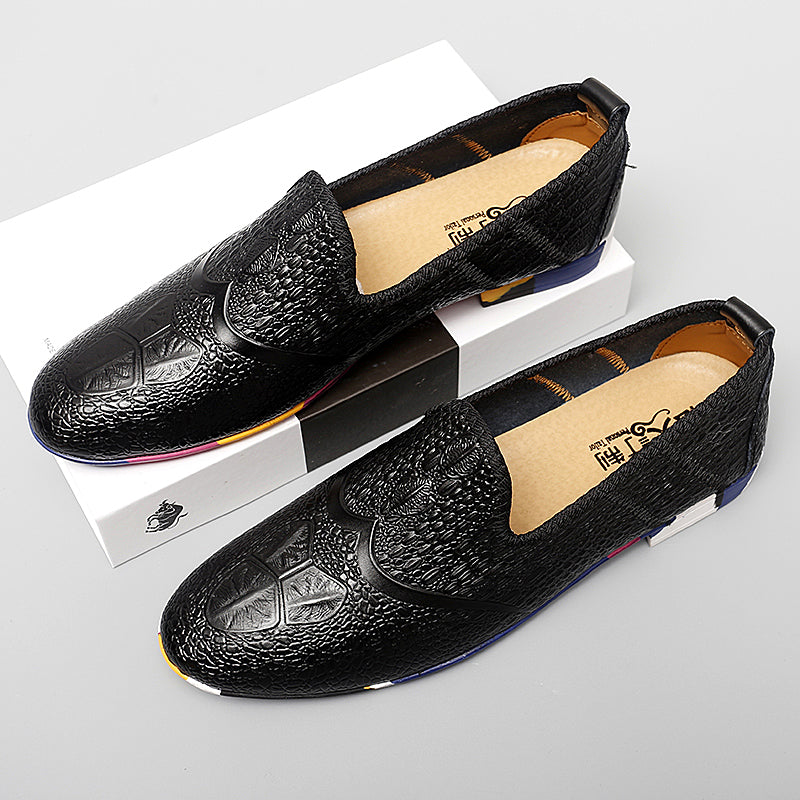 Mocassini da uomo in pelle, comodi e casual | 2093