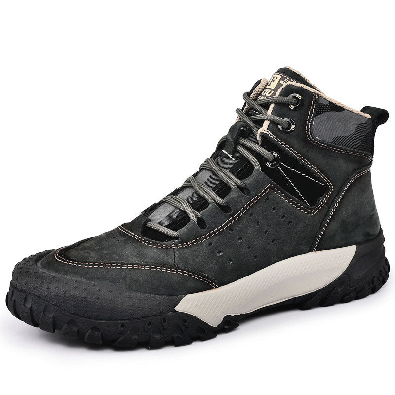 Stivali in vera pelle e scarpe tattiche da esterno per uomo | 0531