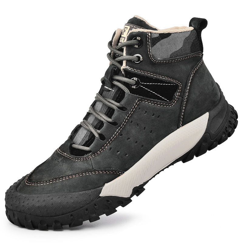 Stivali in vera pelle e scarpe tattiche da esterno per uomo | 0531