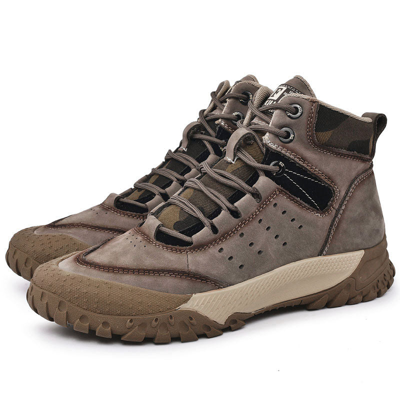Stivali in vera pelle e scarpe tattiche da esterno per uomo | 0531