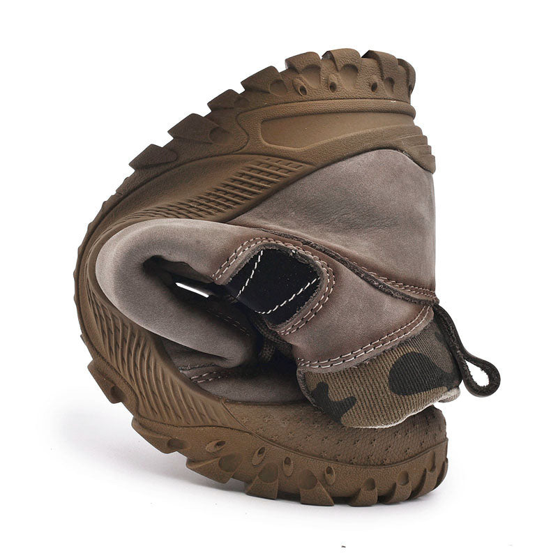Stivali in vera pelle e scarpe tattiche da esterno per uomo | 0531