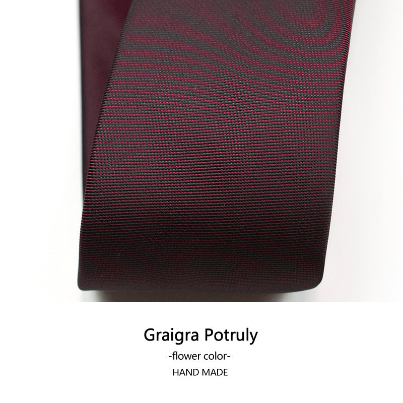 2.5'' Solid Ties Pure Color Ties Set Business Formal Necktie Tie for Men Formal | ZYL