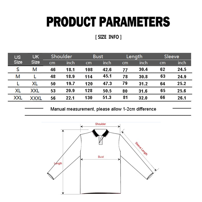 T-shirt Henley léger à manches longues en coton pour homme | 2237