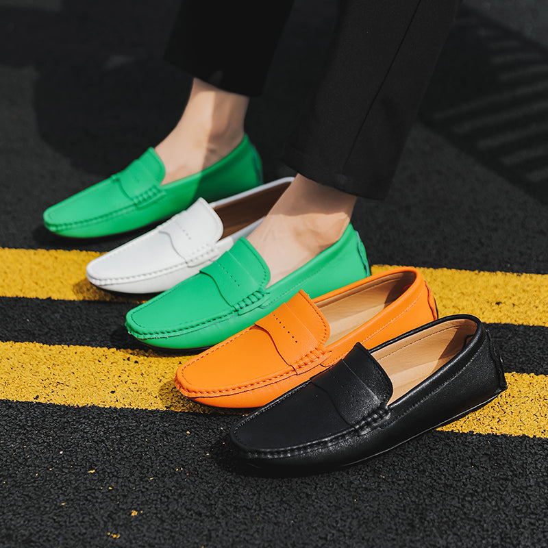 Mocassins décontractés pour hommes, chaussures à enfiler souples et respirantes | 2268