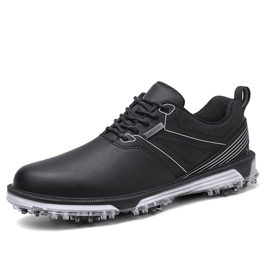 Chaussures de golf pour hommes Chaussures d'entraînement de golf d'extérieur imperméables et antidérapantes | X6