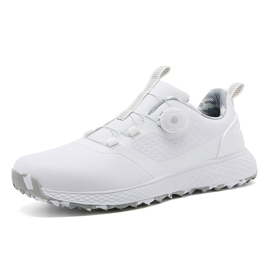 Chaussures de golf professionnelles pour hommes, baskets de marche à lacets antidérapantes | X19