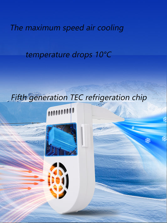 Mini ventilatore portatile Senmicool, nuovo ventilatore portatile per refrigerazione a semiconduttore per raffreddamento rapido 