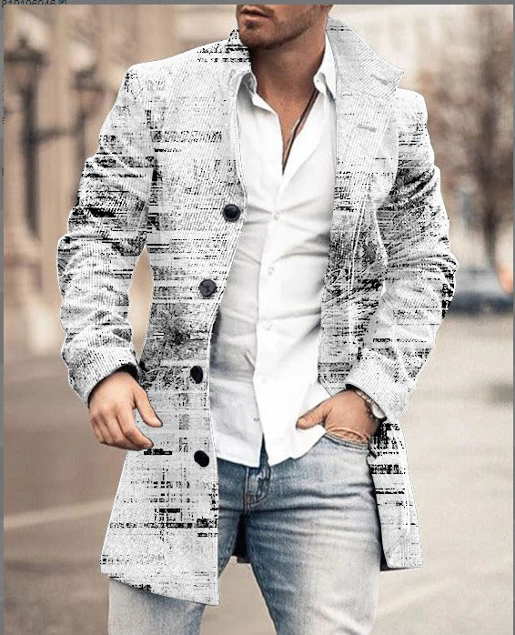 Cappotto invernale in lana da uomo di alta qualità, bellissimo nuovo design | K5 