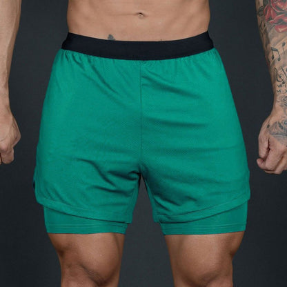 Short de basket-ball respirant à séchage rapide pour homme, short d'entraînement très élastique avec poches intérieures, short de sport | DK45 