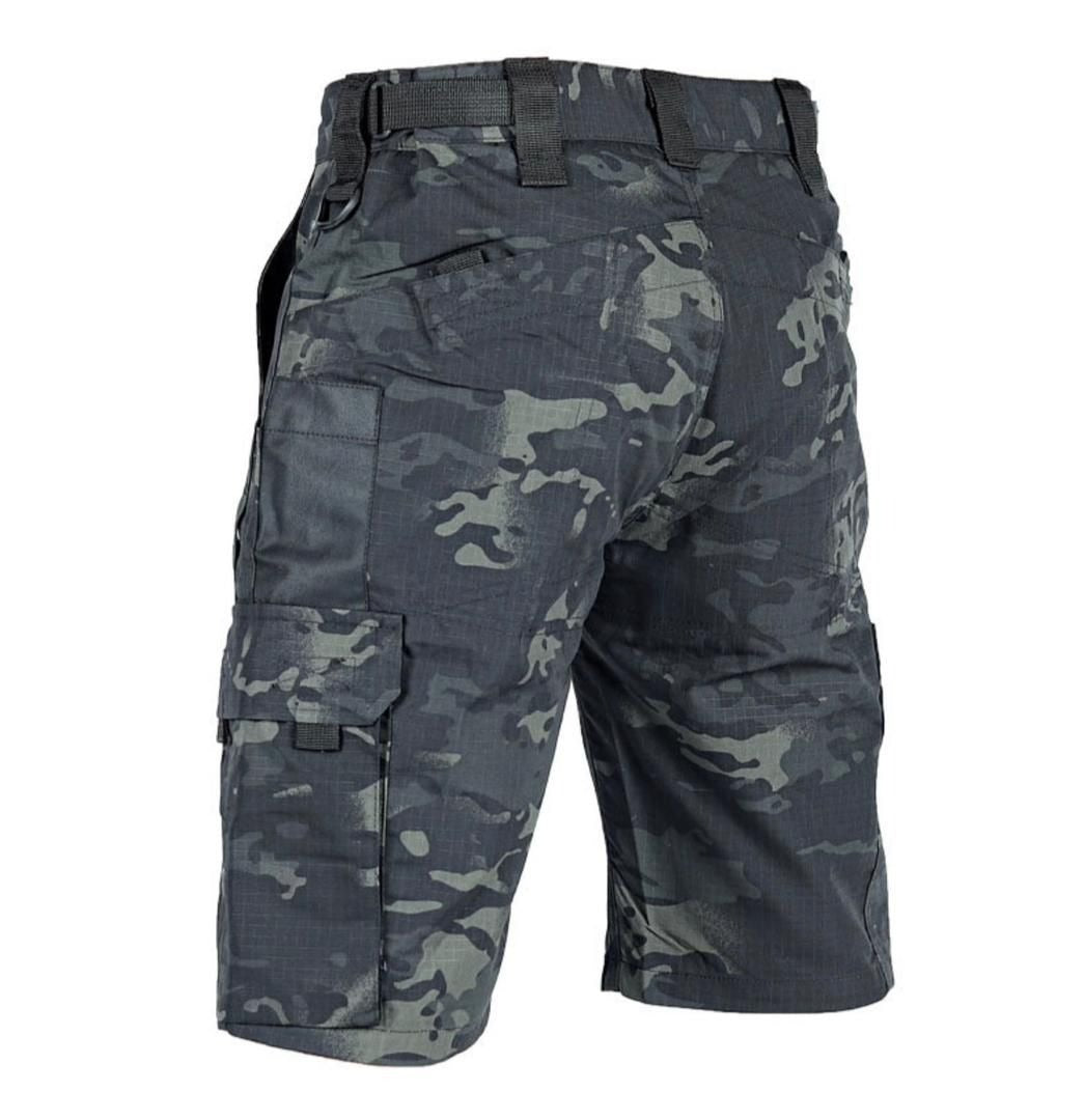Men's Cargo Workwear Shorts With Multi-pocket For Outdoor Running Training Hiking Shorts Waterproof Tactical Pants | RSP01