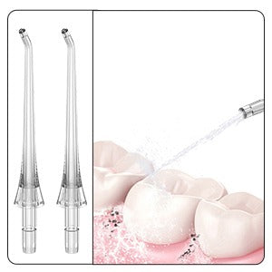 Irrigatore Orale Dentale Portatile, Impermeabile, Ricaricabile, Senza Fili, Elettrico, con Getto d'Acqua per la Pulizia dei Denti | 